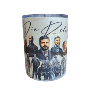 Vlekvrye Staal Dubbelwandige Koffiebeker "Tumbler" (355ml)